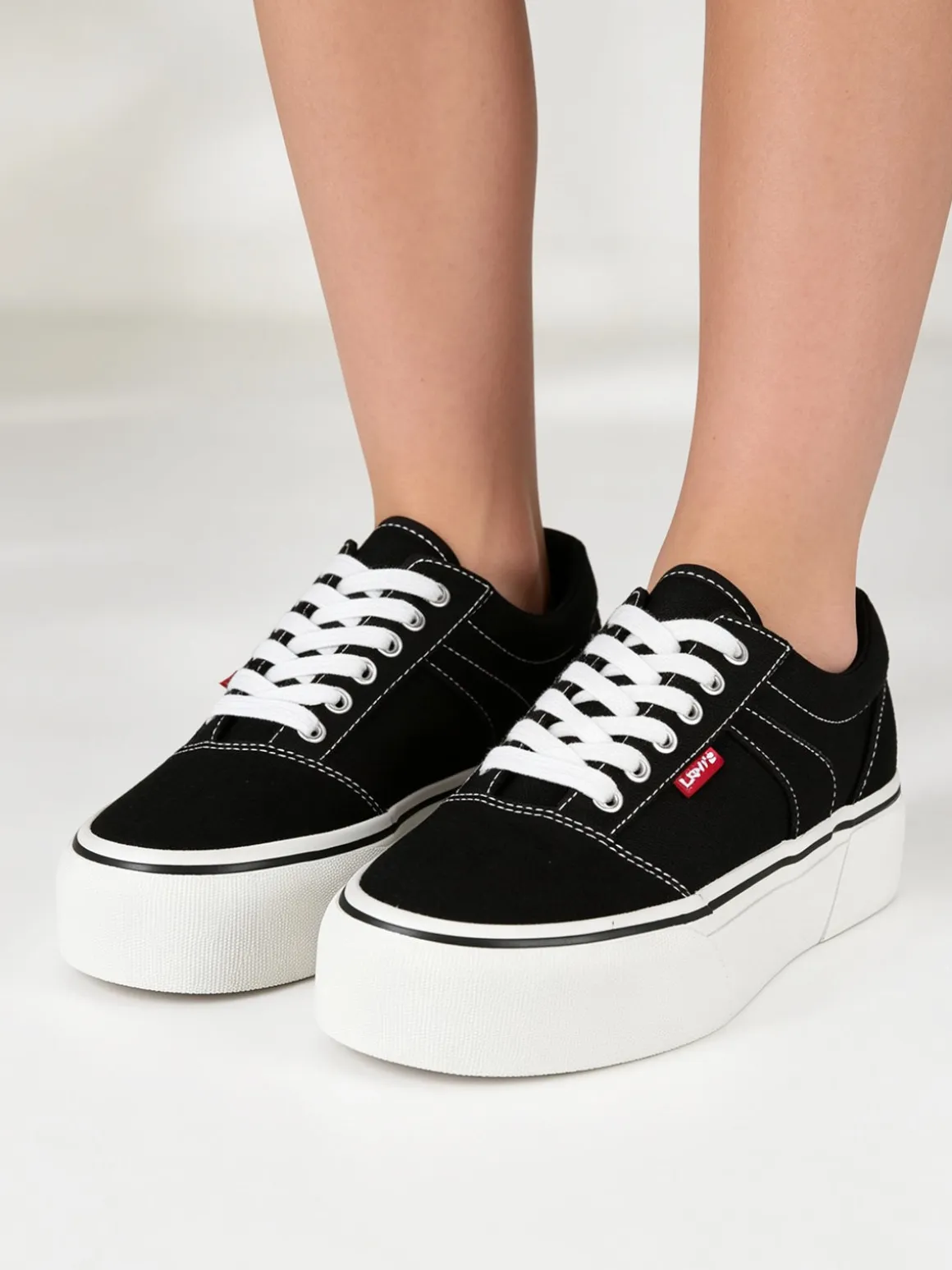 Levi'S High Philadelphia VNYC0006T Sneakers in tesssuto con platform