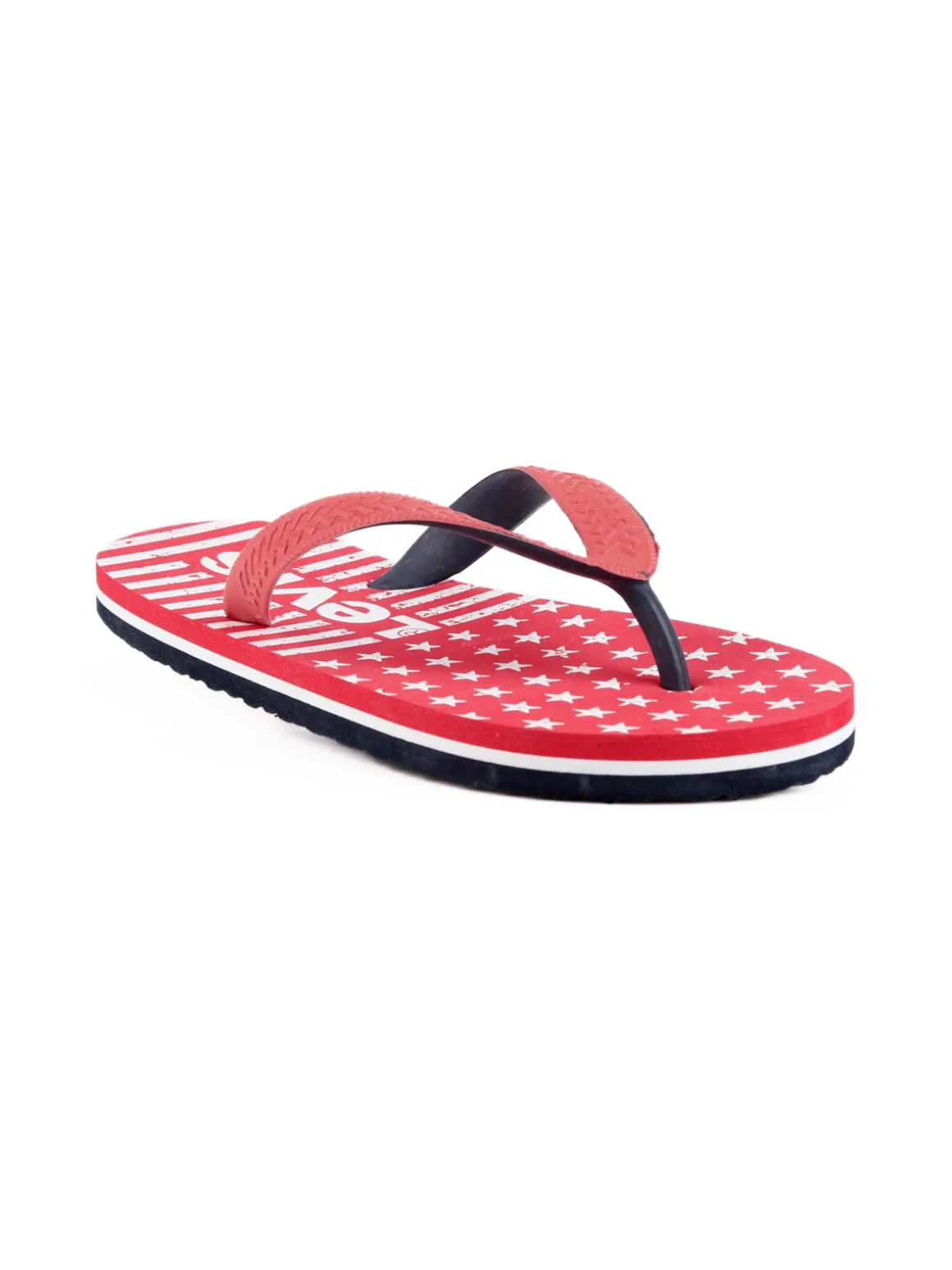 Levi'S Infradito in gomma con stampa rosso