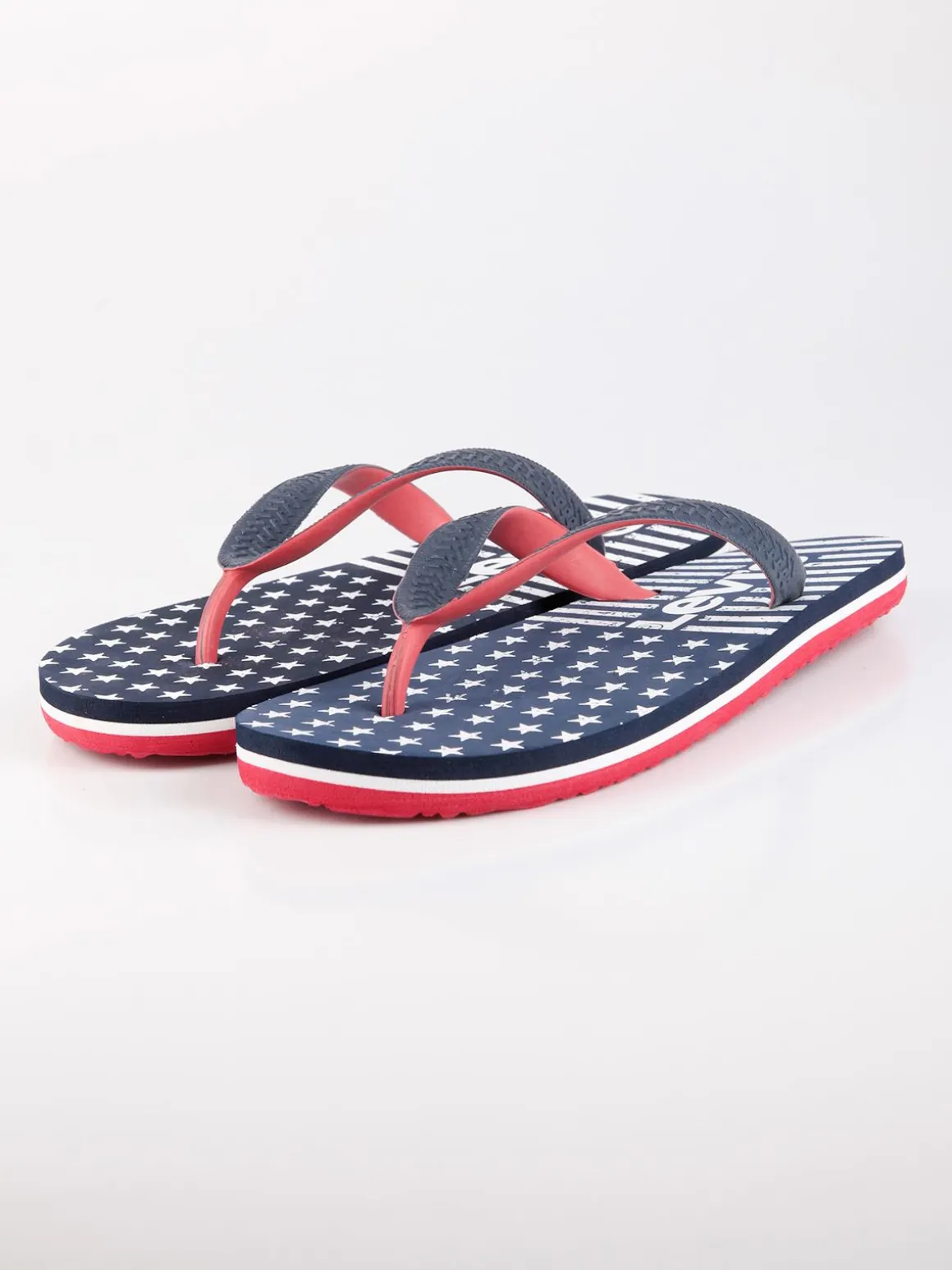 Levi'S Infradito in gomma con stampa blu