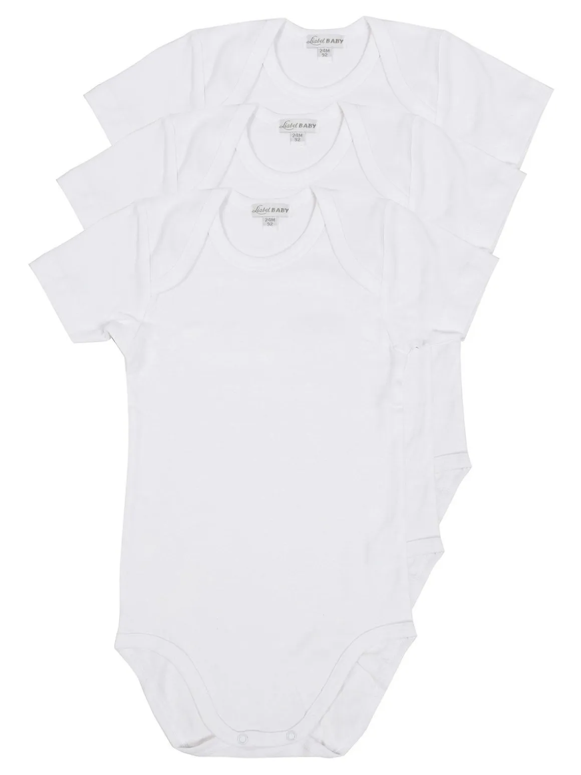 Liabel Body in caldo cotone da neonato confezione 3 pezzi