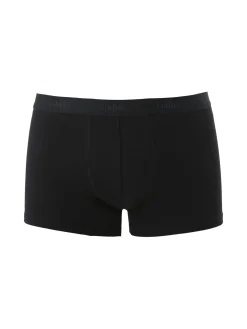 Liabel Boxer da uomo in cotone elasticizzato - nero