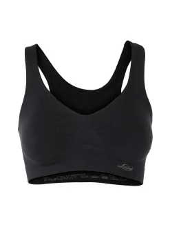 Liabel Brassiere donna push-up in microfibra - nero