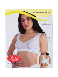 Liabel Brassiere donna push-up in microfibra - nudo