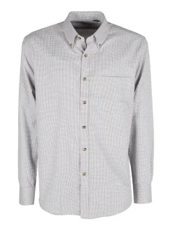 Liabel Camicia da uomo maniche lunghe a fantasia