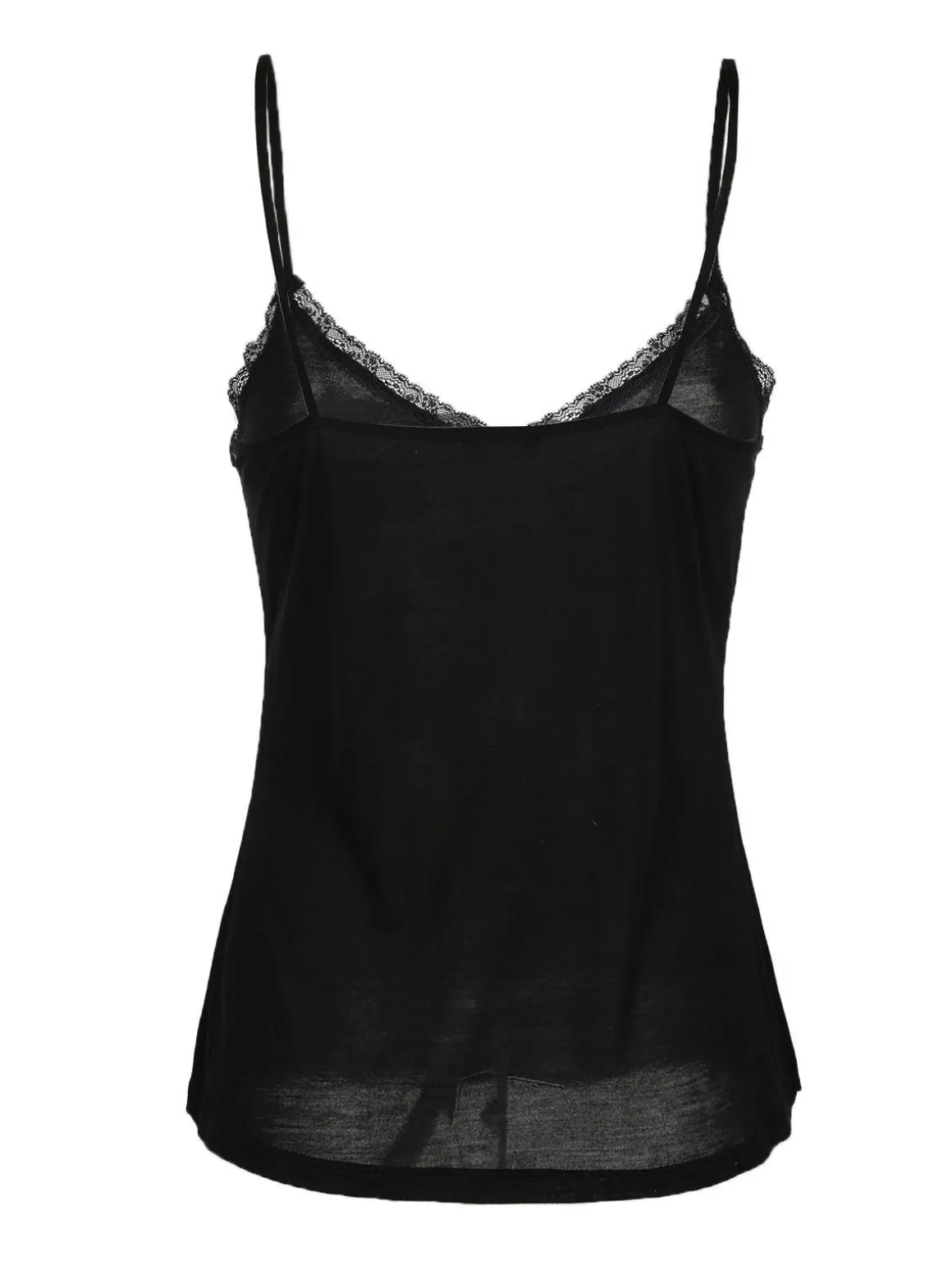 Liabel Canotta in pizzo spalline sottili
