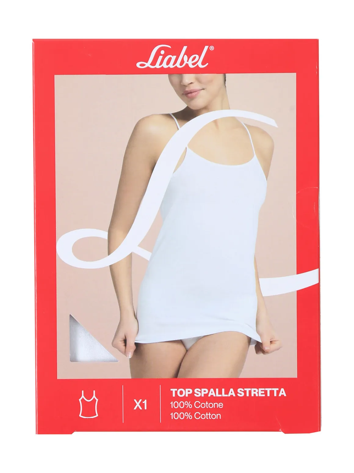Liabel Canotta intima donna a spalla fine