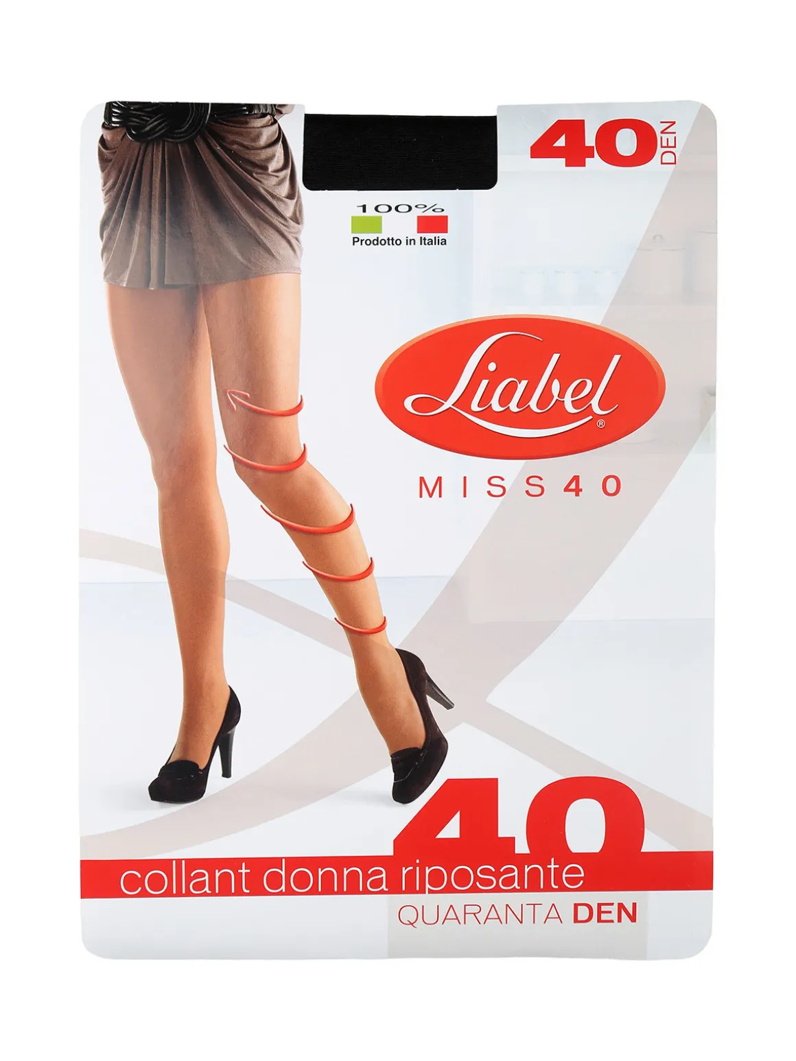 Liabel Collant donna riposante 40 DENARI - nero