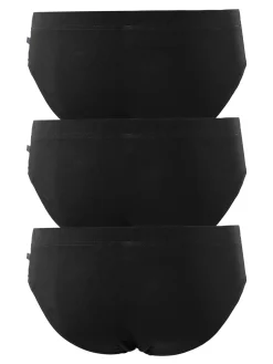 Liabel Confezione da 3 slip da uomo in cotone - nero