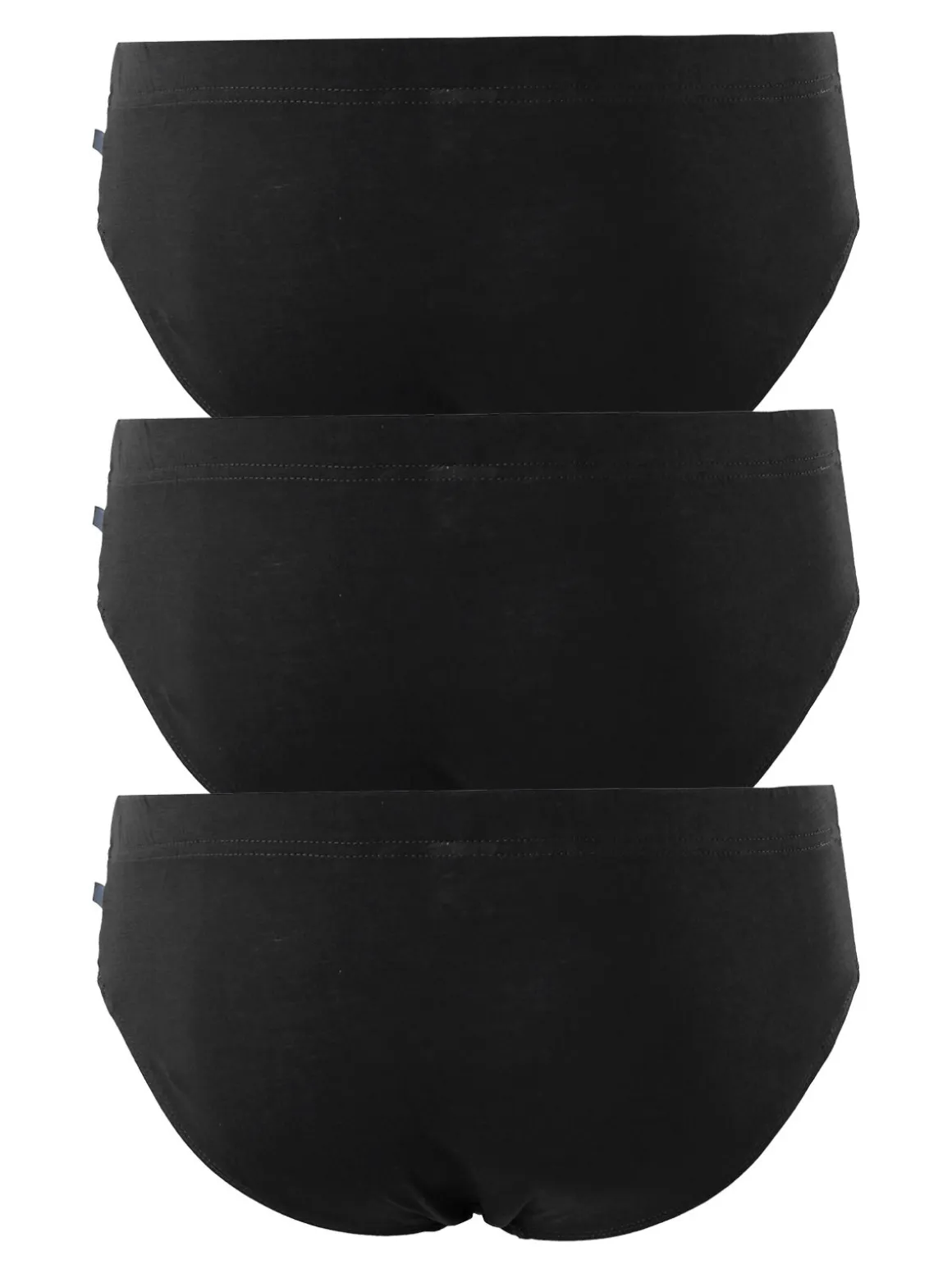 Liabel Confezione da 3 slip da uomo in cotone - nero