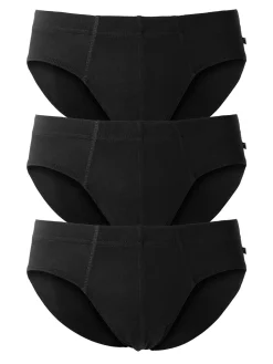 Liabel Confezione da 3 slip da uomo in cotone - nero