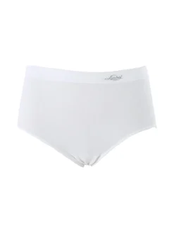 Liabel Confezione da 3 slip donna a vita alta in microfibra - bianco