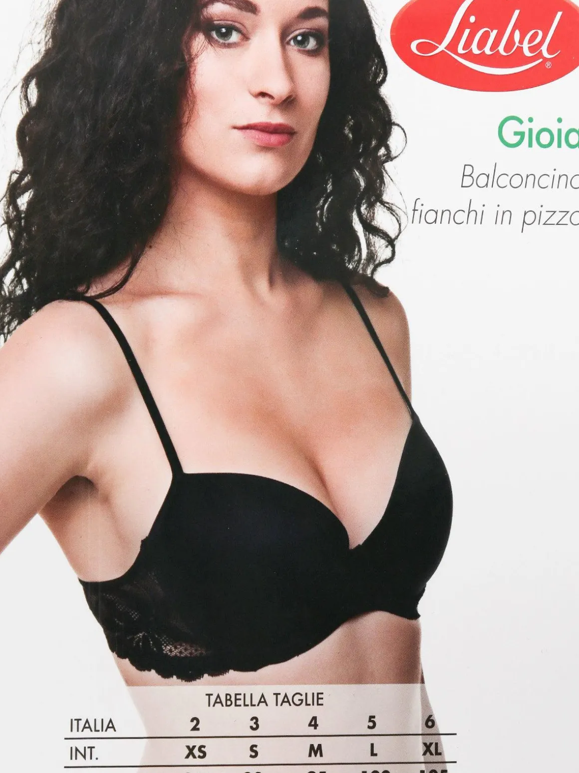 Liabel GIOIA reggiseno a balconcino con fianchi in pizzo coppa B