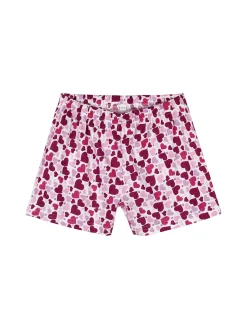 Liabel Pigiama corto in cotone T-shirt + shorts cuori