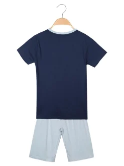 Liabel Pigiama corto in cotone T-shirt + pantaloncino