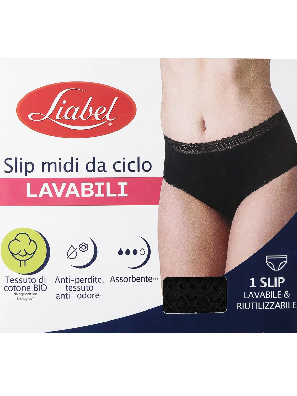 Liabel Slip midi donna assorbente