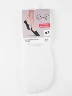 Liabel Sottopiede in cotone donna Confezione da 3 paia