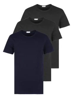 Liabel T-shirt intima da uomo manica corta. Confezione da 3 pezzi