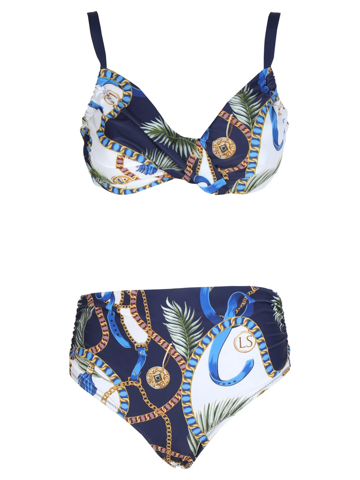 Linea Sprint Bikini donna a vita alta con stampe