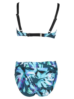 Linea Sprint Bikini donna floreale a vita alta