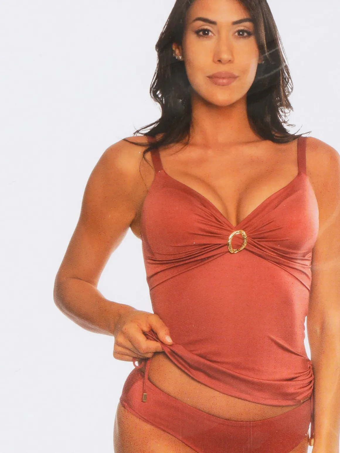 Linea Sprint Tankini donna con coppe imbottite e slip