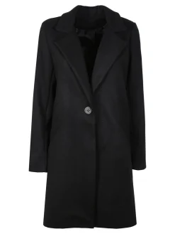Lisa Style Cappotto donna oversize monobottone