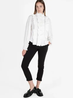 Lissimo Camicia donna elegante con bottoni gioiello