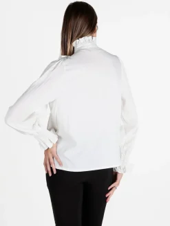 Lissimo Camicia donna elegante con bottoni gioiello