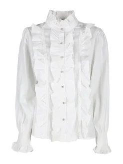 Lissimo Camicia donna elegante con bottoni gioiello