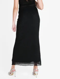 Lissimo Gonna lunga in tulle con strass