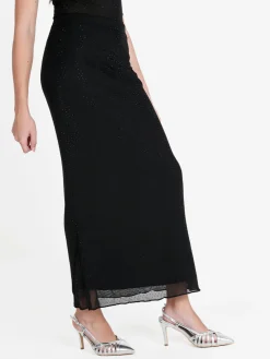 Lissimo Gonna lunga in tulle con strass