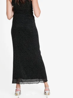 Lissimo Gonna lunga in tulle con strass