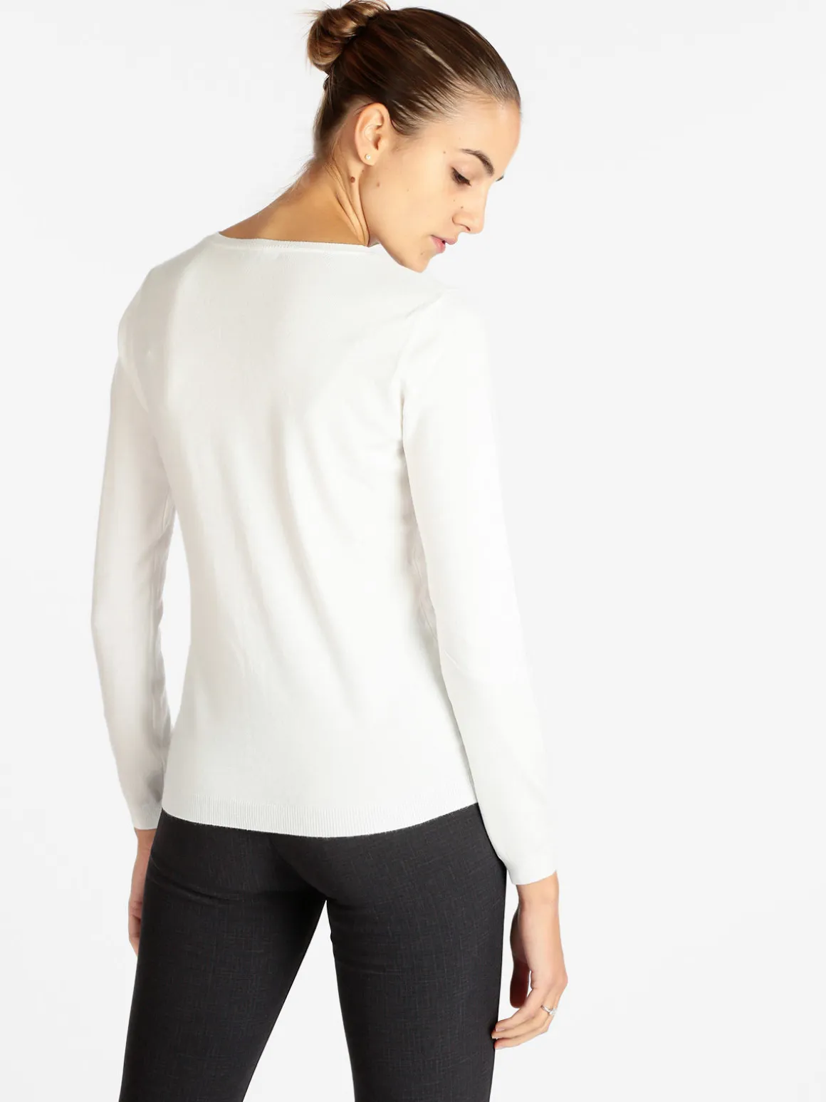 Lois & Pepe Cardigan girocollo da donna con bottoni
