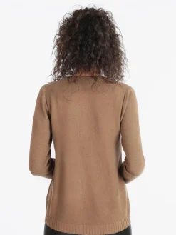 Lois & Pepe Cardigan in maglia lavorata con tasche da donna