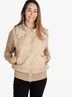 Lois & Pepe Giacca donna in maglia con cappuccio
