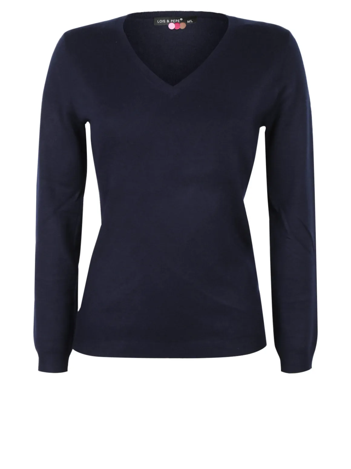 Lois & Pepe Pullover da donna scollo a V