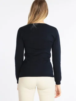 Lois & Pepe Pullover da donna scollo a V