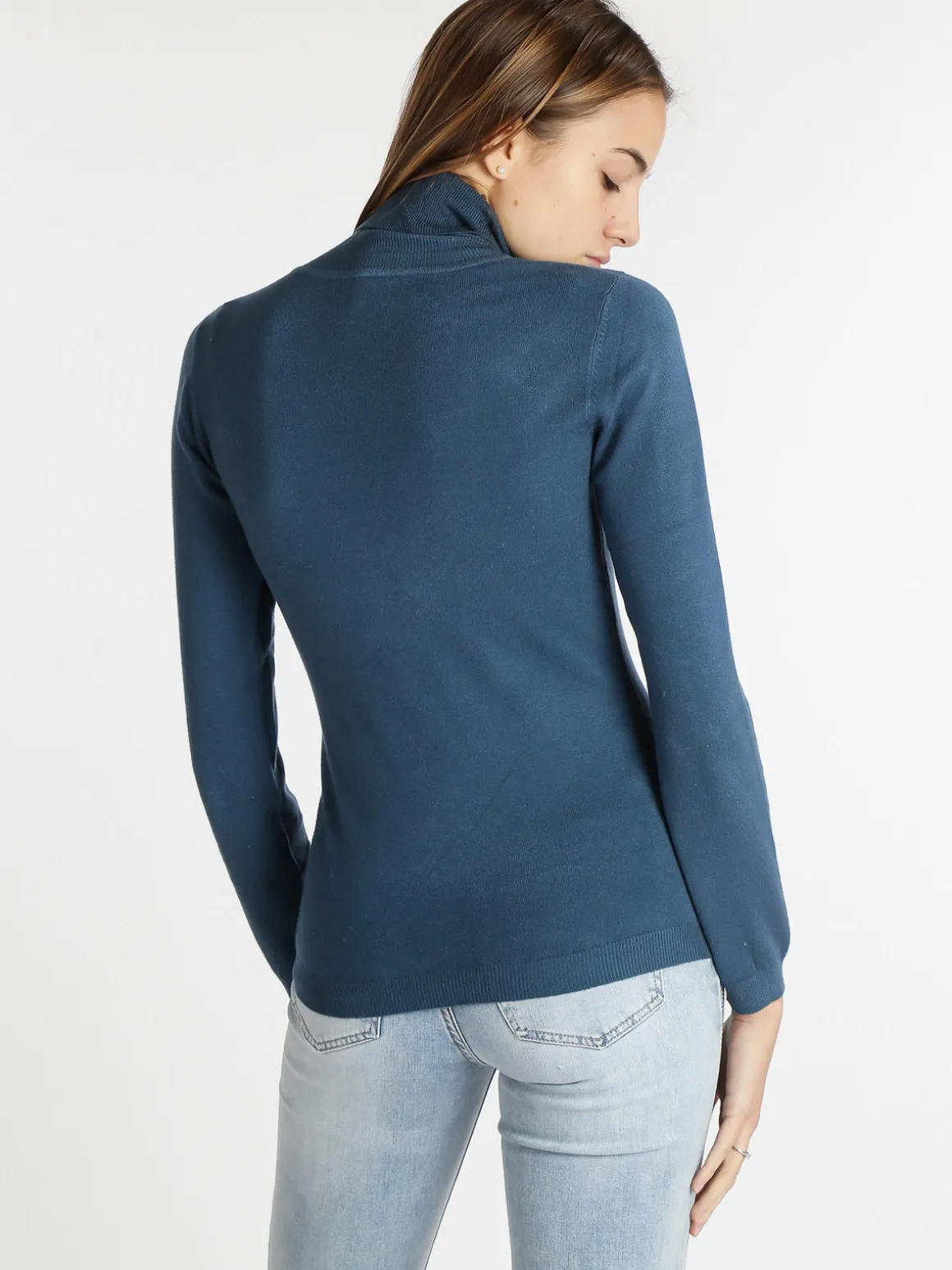 Lois & Pepe Pullover dolcevita donna in tinta unita