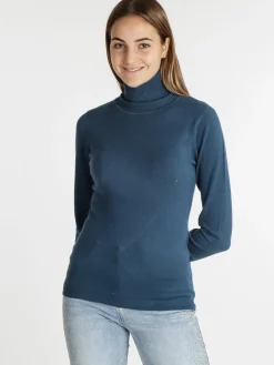 Lois & Pepe Pullover dolcevita donna in tinta unita