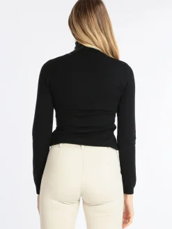 Lois & Pepe Pullover dolcevita donna in tinta unita