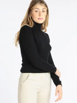 Lois & Pepe Pullover dolcevita donna in tinta unita