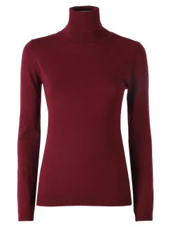Lois & Pepe Pullover dolcevita donna - bordeaux