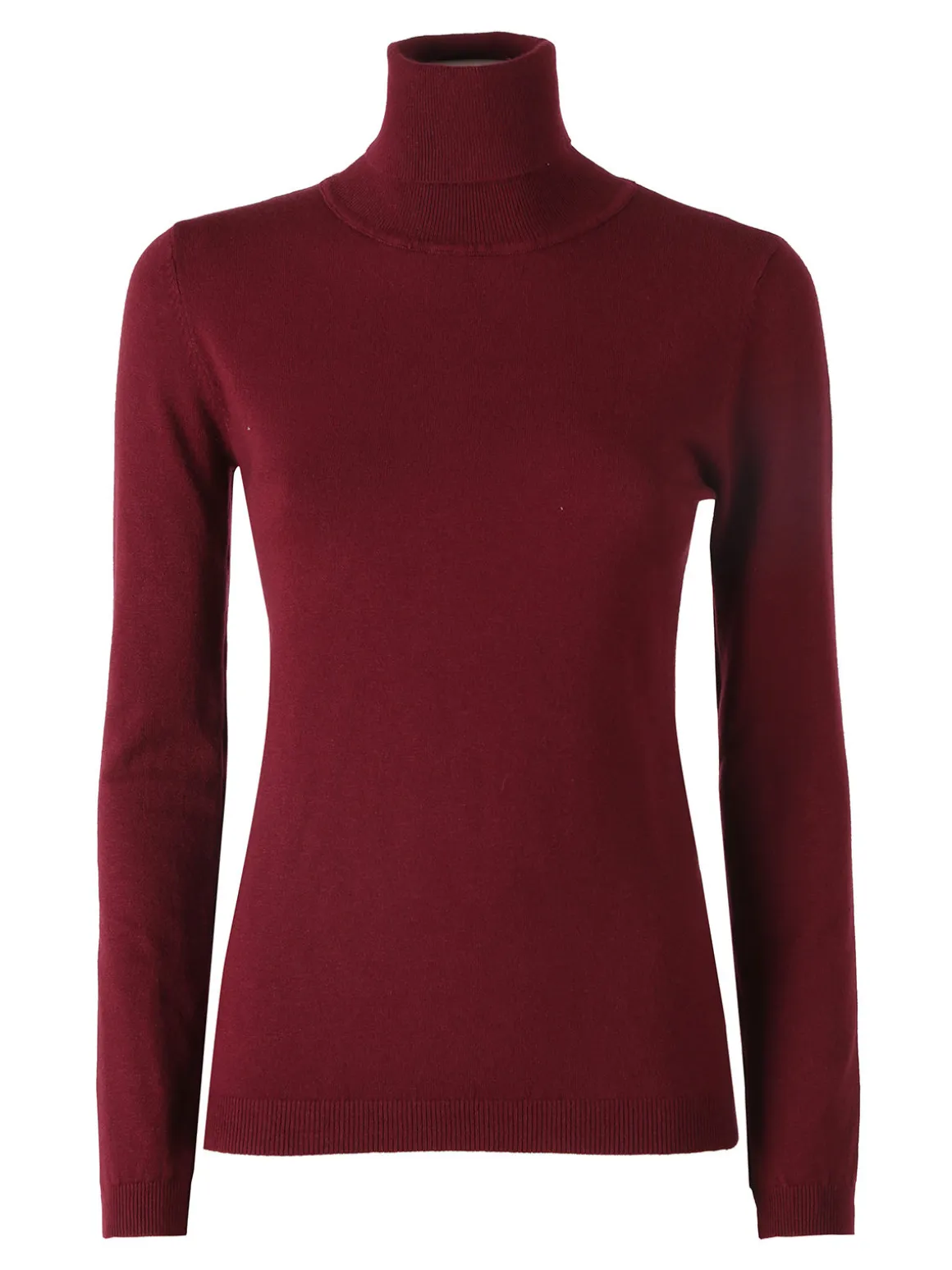 Lois & Pepe Pullover dolcevita donna - bordeaux