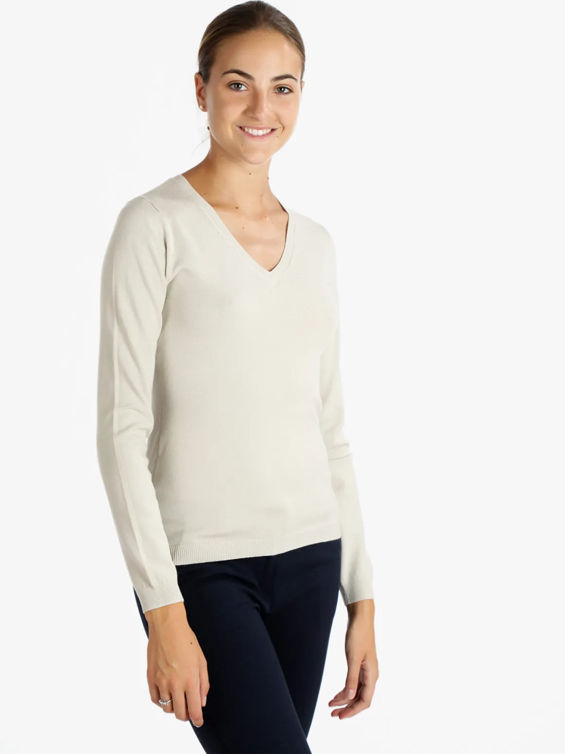 Lois & Pepe Pullover donna con scollo a V