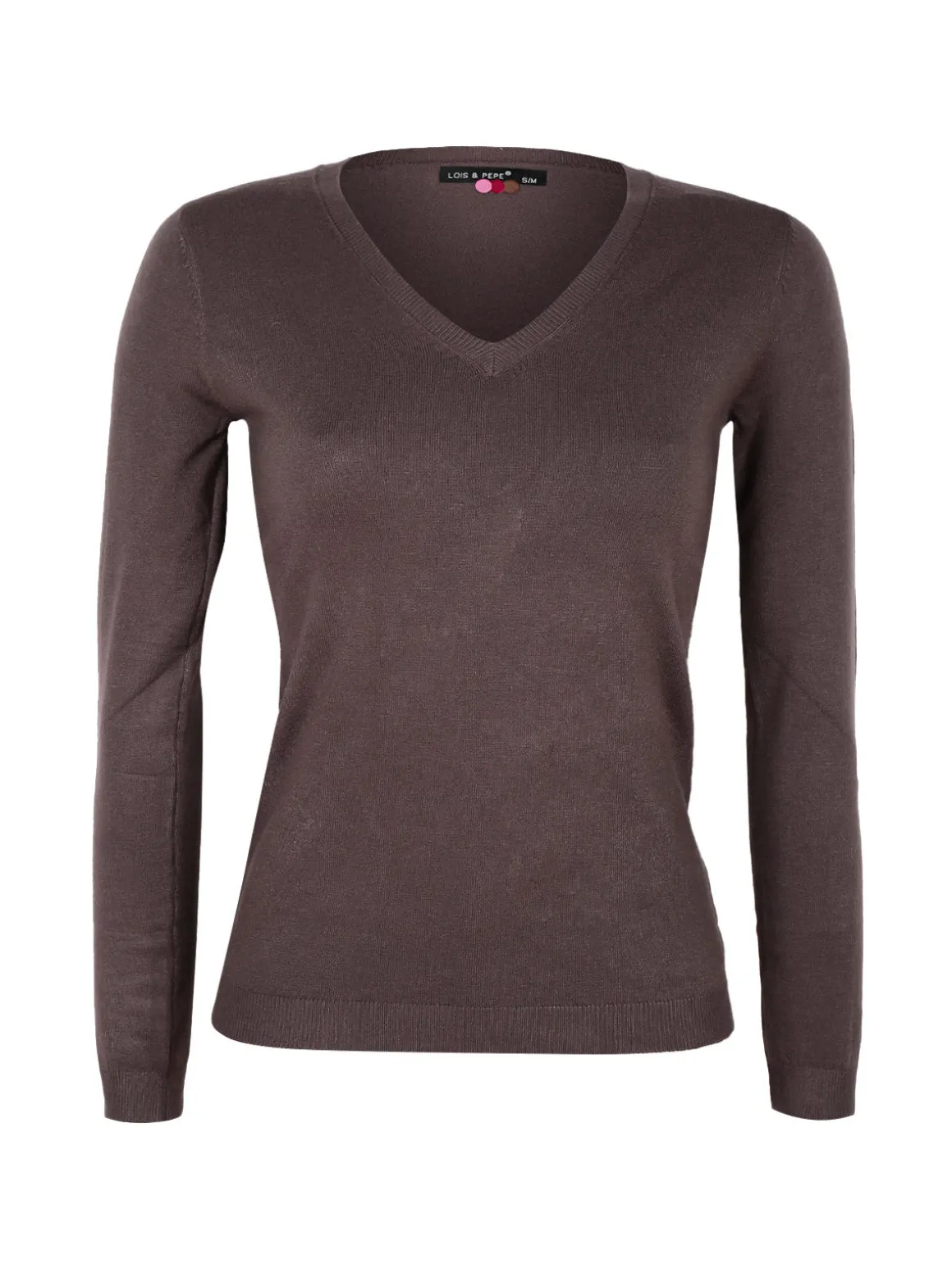 Lois & Pepe Pullover donna con scollo a V