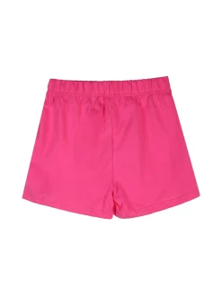 Lollitop Completo corto da bambina con canotta e shorts in cotone - fucsia