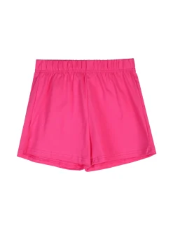 Lollitop Completo corto da bambina con canotta e shorts in cotone - fucsia