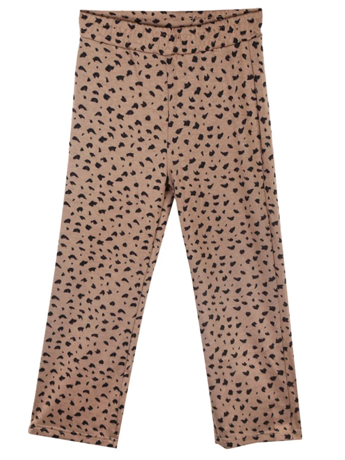 Lollitop Completo da bambina 2 pezzi con pantaloni maculati gamba larga