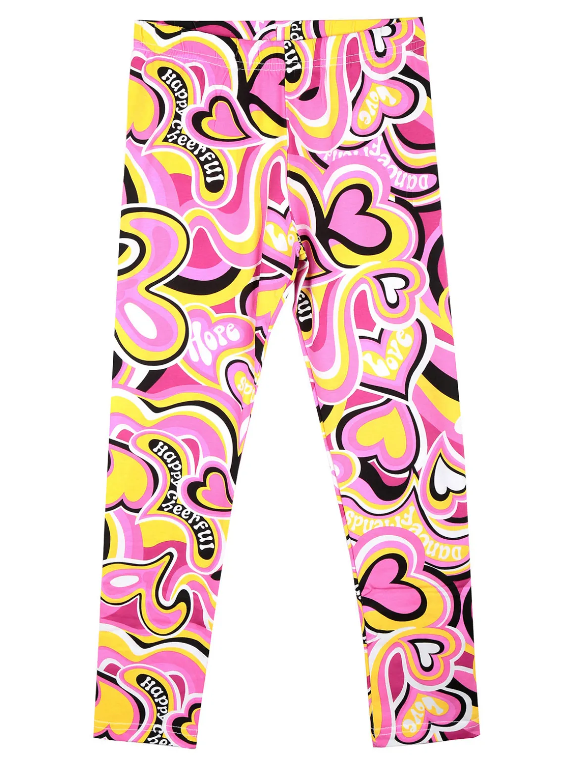Lollitop Completo da bambina 2 pezzi con maglietta e leggings stampati