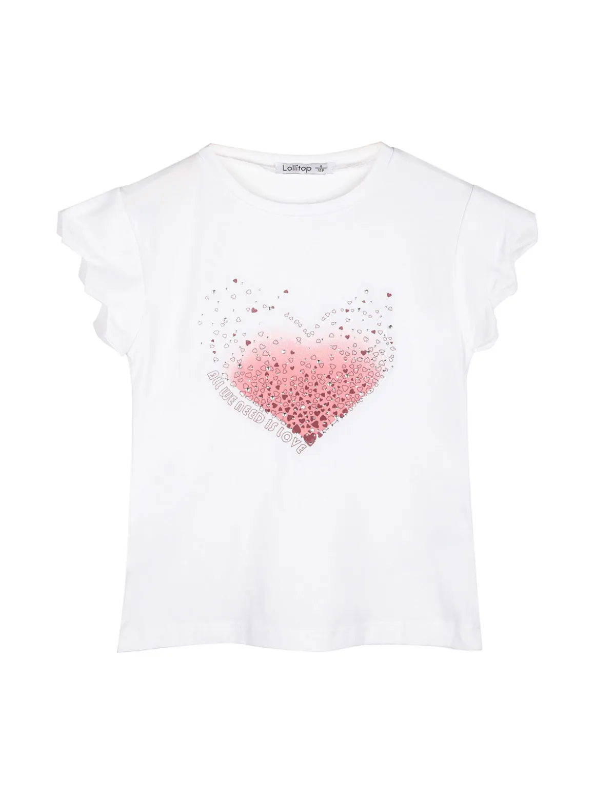 Lollitop Completo 3 pezzi da bambina con giacchino in ecopelle e gonna in tulle