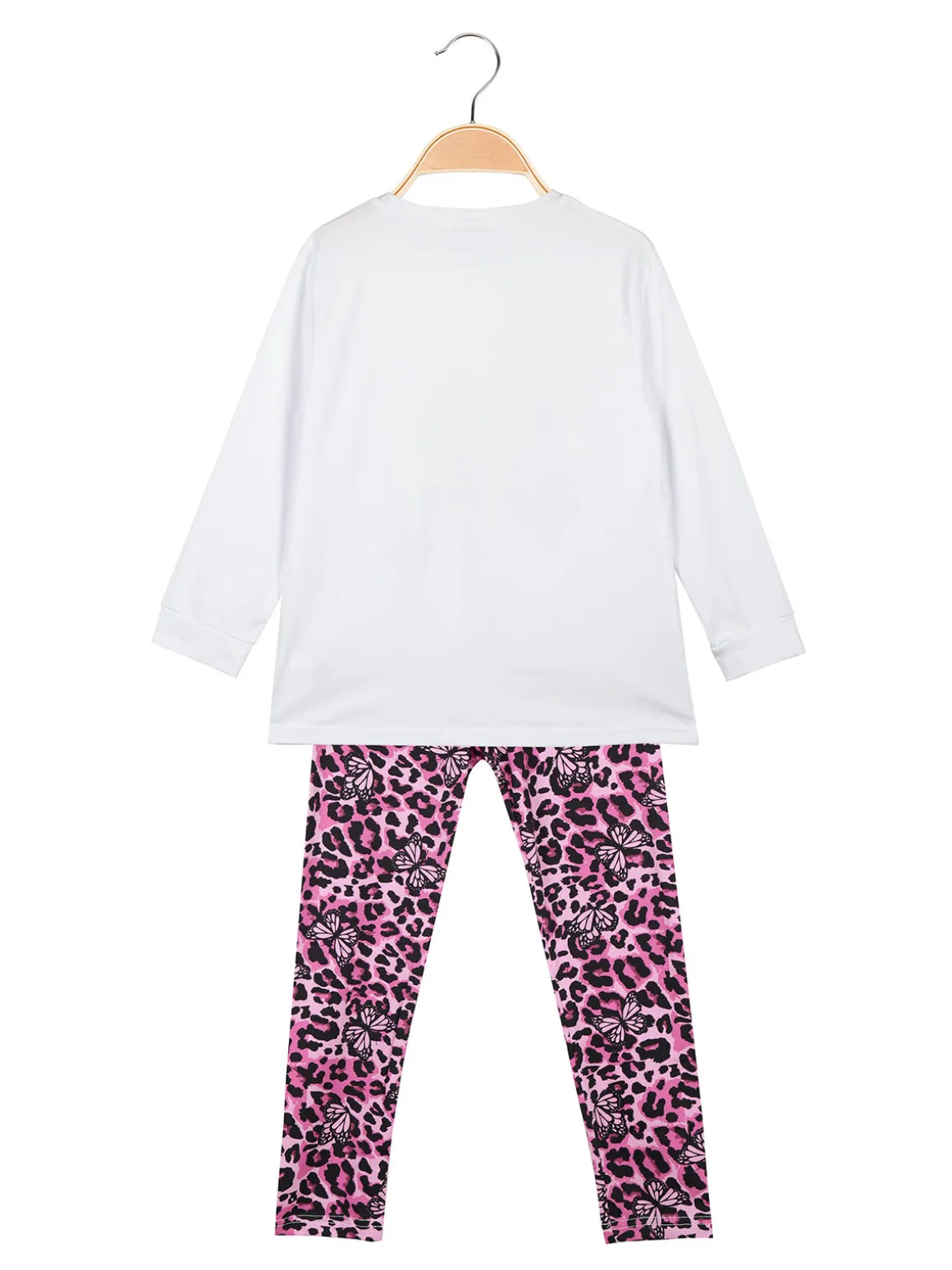 Lollitop Completo 2 pezzi da ragazza con leggings maculati